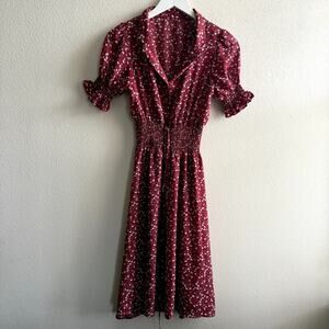 ABC UNE FACE Floral Tiered Maxi Dress- 2